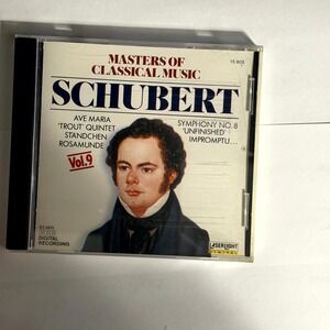 Masters of Classical Music Vol 9 Franz Schubert CD LaserLight 15 809 Ave Maria